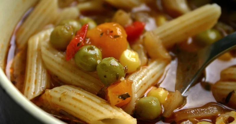Le bouillon et la cuisson en étages des légumes